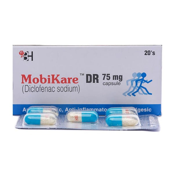 Mobikare Capsules Dr 75mg 20's